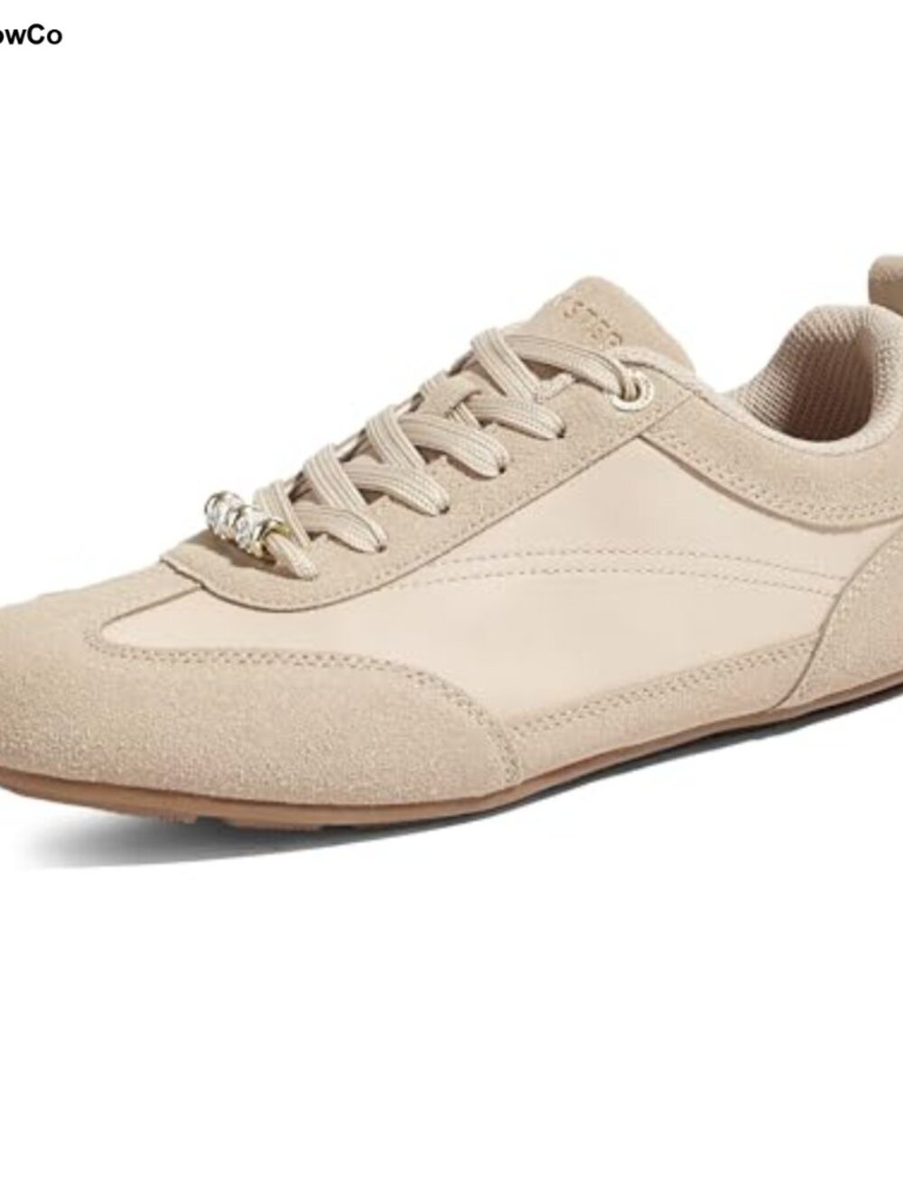 Women's Thin Sole Fashion Sneakers Lightweight Lace up Retro Casual Walking